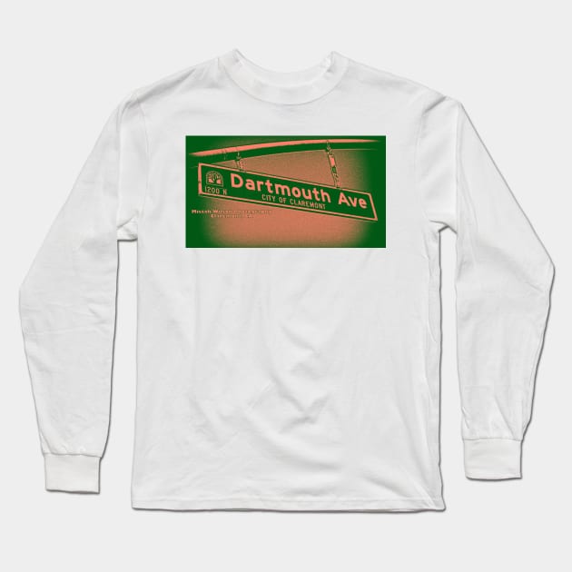 Dartmouth Avenue, WATERMELONI, Claremont, California by Mistah Wilson Long Sleeve T-Shirt by MistahWilson